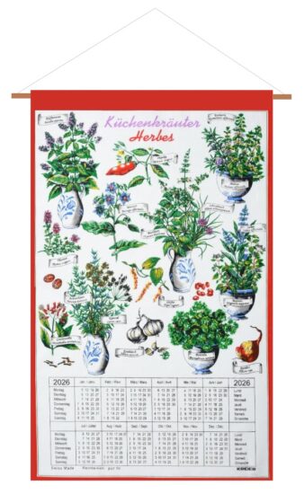 Calendrier 2026 Kreier Herbes