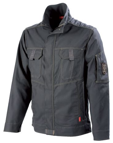 blouson vetement travail colmontant fermeturezip poches couleur gris noir marron