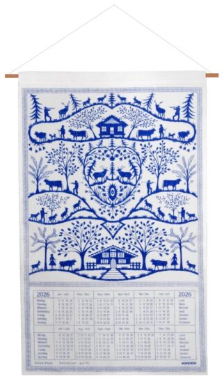 Calendrier 2026 Kreier Ascension montagne bleu et blanc