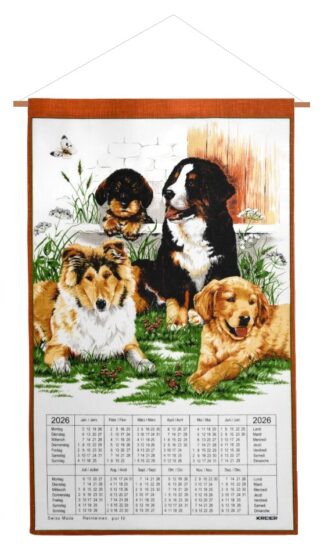 Calendrier 2026 Kreier Les chiens