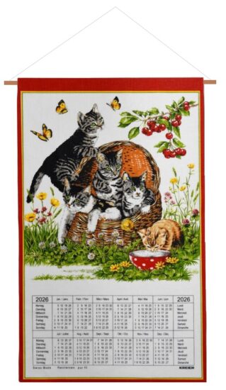 Calendrier 2026 Kreier Les chats