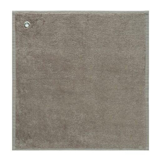 Le carré uni gris pour suspendre 100 % coton éponge