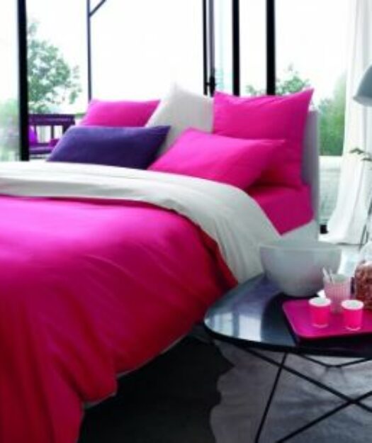 double jeu percale coton 12 coloris