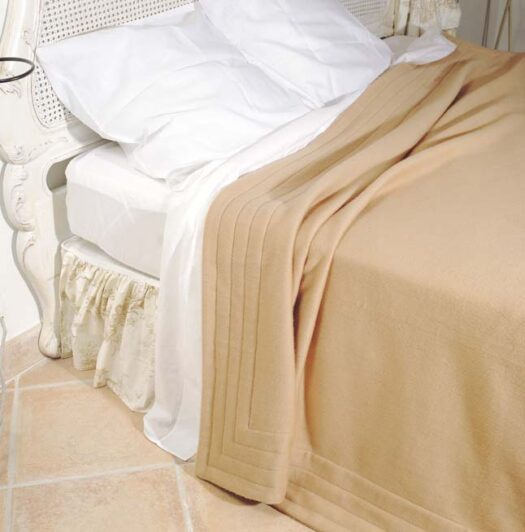 linge lit couverture laine 03
