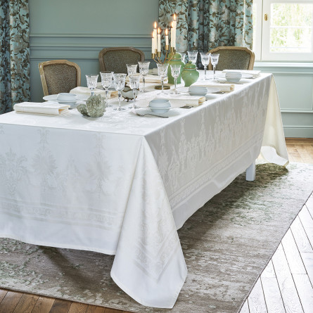 nappe en coton jacquard