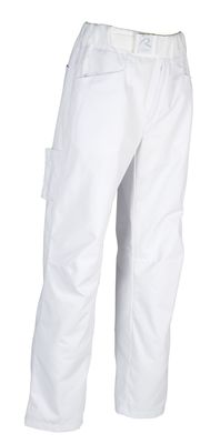 pantalon cuisine mixte homme femme arenal blanc