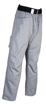 pantalon cuisine mixte homme femme arenal gris chine