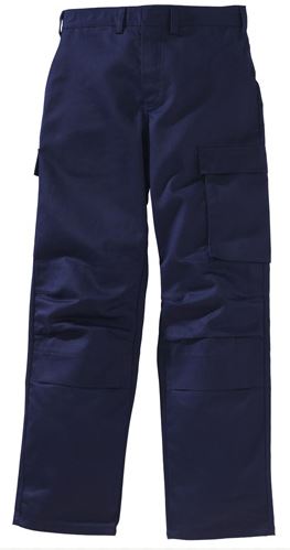 pantalon h norme feu marine multi poches