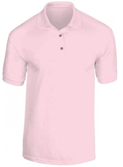 polo homme rose 50coton 50polyester S XXL 