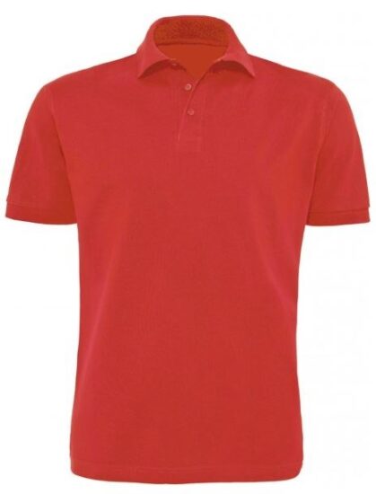 polo homme rouge 100 coton S XXXL 