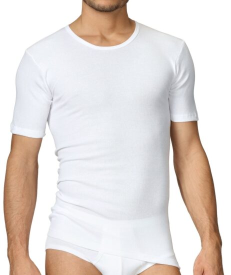 T-shirt coton pour homme manches courtes