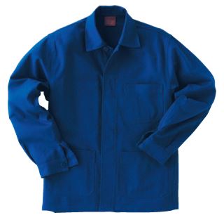 veste colrevers fermeturebouton bleu blanc 0a6